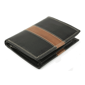 Černá pánská kožená peněženka 514-4563-60/05