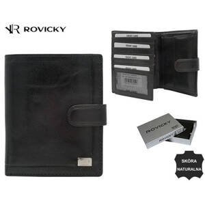 Kožená peňaženka PC-108L-BAR-2540 Čierna