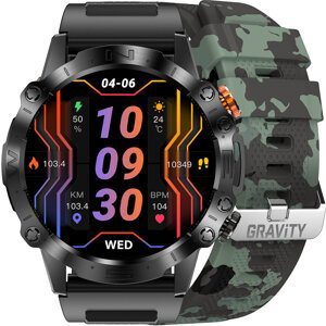 Pánske smartwatch GRAVITY GT20-6 - AMOLED (sg024f)