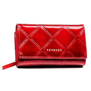 Dámska červená peňaženka Peterson skl.