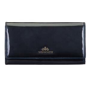 Dámska podlhovastá lakovaná peňaženka 14-1L-052-N