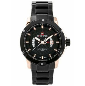 Pánske hodinky NAVIFORCE - MERCURY (zn038d) - black/rosegold