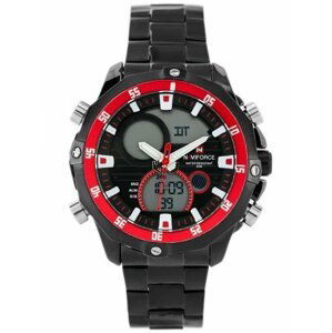 Pánske hodinky NAVIFORCE CIRRUS (zn010e)- black/red