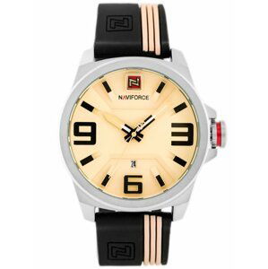 Pánske hodinky NAVIFORCE - NF9098 (zn045a) - beige/black