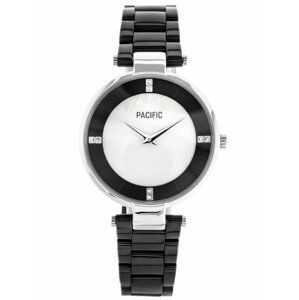 Dámske hodinky  PACIFIC X6119 - black / silver (zy624h)