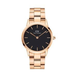 Hodinky Daniel Wellington Iconic Link 36 ružová farba