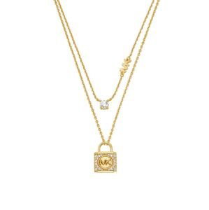 Strieborný pozlátený náhrdelník Michael Kors MKC1630AN710