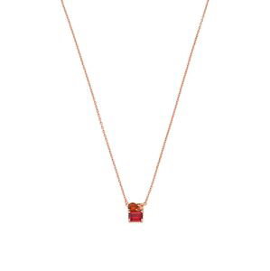 Strieborný pozlátený náhrdelník Michael Kors MKC1685NO791