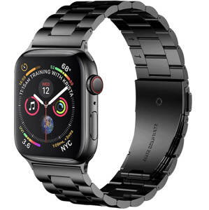 4wrist Oceľový remienok na Apple Watch – Čierny 38/40/41 mm