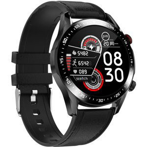 Wotchi Smartwatch WO21BKL - Black Leather