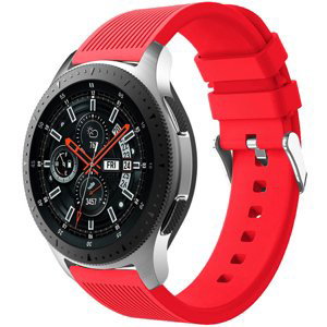 4wrist Silikónový remienok na Samsung Galaxy Watch – Červený 20 mm