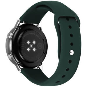 4wrist Silikonový remienok na Samsung Galaxy Watch – Dark Green 22 mm