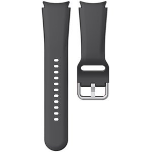 4wrist Remienok na Samsung Watch4 - Silicone Black