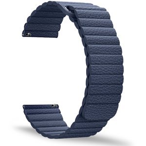 4wrist Provlékací řemínek pro klasické hodinky - Midnight Blue 22 mm