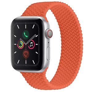 4wrist Elastický silikonový řemínek pro Apple Watch 38/40/41 mm - Orange