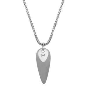 AZE Jewels Dizajnový oceľový náhrdelník Triangle Inox Ferro AZ-NL003-A-070