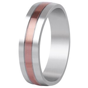 Beneto Bicolor prsteň z ocele SPP10 50 mm