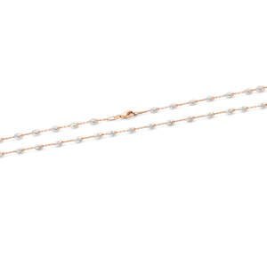Beneto Módne bicolor Balónikové náhrdelník AGS1147 45 cm