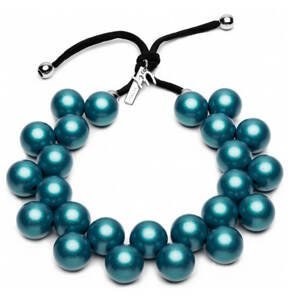 Ballsmania Originálne modrý náhrdelník C206-18-4718 Blu Oceano