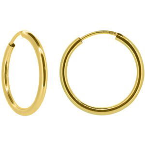 Brilio Dámske náušnice kruhy zo žltého zlata P005.750112005.75 5,5 cm
