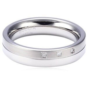 Boccia Titanium Titánový snubný prsteň s diamantmi 0129-03 50 mm