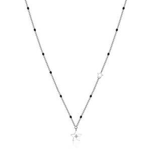 Brosway Oceľový náhrdelník s hviezdou Chant BAH37