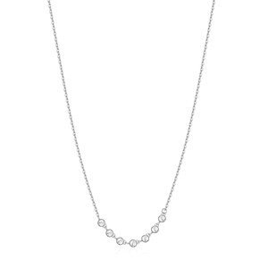 Brosway Nežný náhrdelník s čírymi kryštálmi Symphonia BYM131