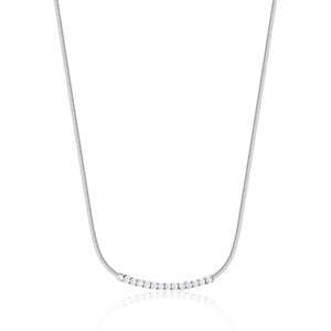 Brosway Jemný náhrdelník s čírymi kryštálmi Desideri BEIN006