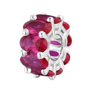 Brosway Slušivý strieborný prívesok Fancy Passion Ruby FPR01