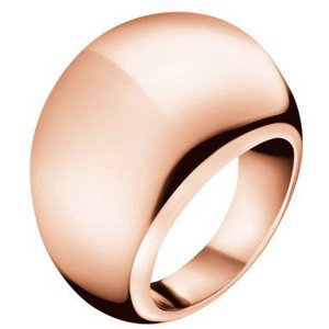 Calvin Klein Bronzový prsteň Ellipse KJ3QPR1001 52 mm