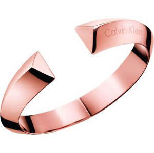 Calvin Klein Otvorený oceľový náramok Shape KJ4TPD10010 5,4 x 4,3 cm - XS
