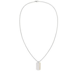 Calvin Klein Moderný oceľový bicolor náhrdelník Iconic Id 35000064