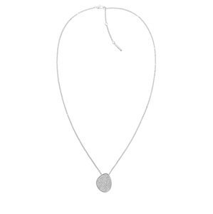 Calvin Klein Slušivý oceľový náhrdelník s kryštálmi Fascinate 35000222