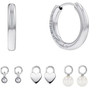 Calvin Klein Slušivý set oceľových šperkov 35700001 (náušnice, prívesky)