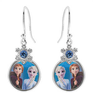 Disney Pôvabné visiace náušnice Anna a Elsa Frozen ES00018SRML.CS