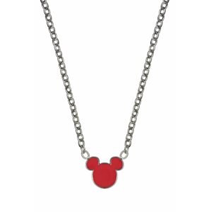 Disney Slušivý oceľový náhrdelník Mickey Mouse N600627L-157.CS