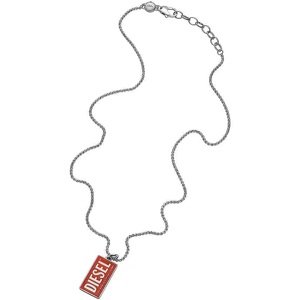 Diesel Originálny oceľový náhrdelník Dogtags DX1368040