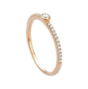 Esprit Trblietavý bronzový prsteň s kryštálmi ESRG008311 53 mm