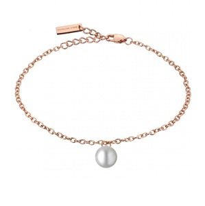 Emily Westwood Nádherný bronzový náramok s perlou WB1056R