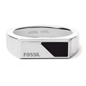Fossil Originálny pánsky prsteň z ocele JF03930040 60 mm