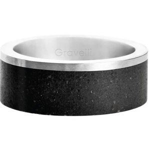 Gravelli Betónový prsteň Edge oceľová / atracitová GJRUSSA002 47 mm