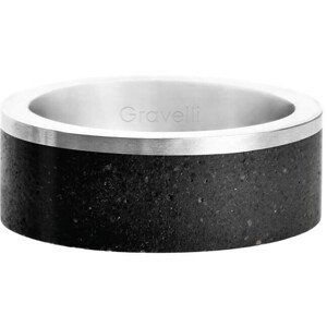 Gravelli Betónový prsteň Edge oceľová / atracitová GJRUSSA002 50 mm