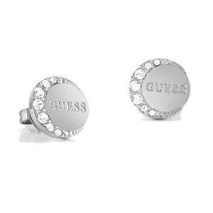 Guess Oceľové kôstkové náušnice Moon Phases JUBE01195JWRH