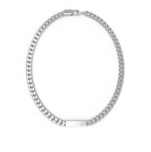 Guess Nadčasový oceľový náhrdelník X Logo JUXN03005JWSTT/U