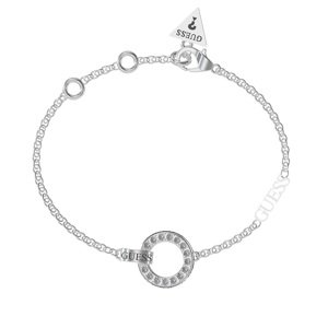 Guess Elegantný oceľový náramok Circle Lights JUBB03162JWRH 14,5 - 18,5 cm