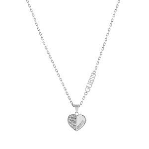 Guess Romantický oceľový náhrdelník Lovely Guess JUBN03035JWRHT/U