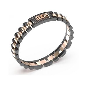 Guess Štýlový bicolor náramok pre mužov Empire JUMB03200JWRGBKT/U