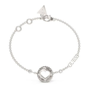 Guess Nežný oceľový náramok Rolling Hearts JUBB03344JWRH 14,5 - 18,5 cm - S