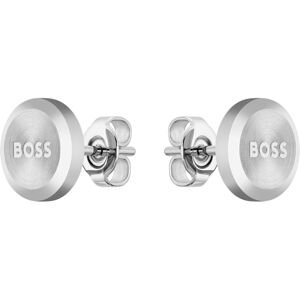 Hugo Boss Minimalistické oceľové náušnice Yann 1580477
