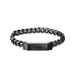 Hugo Boss Štýlový pozlátený náramok Carter 1580316 17,5 cm